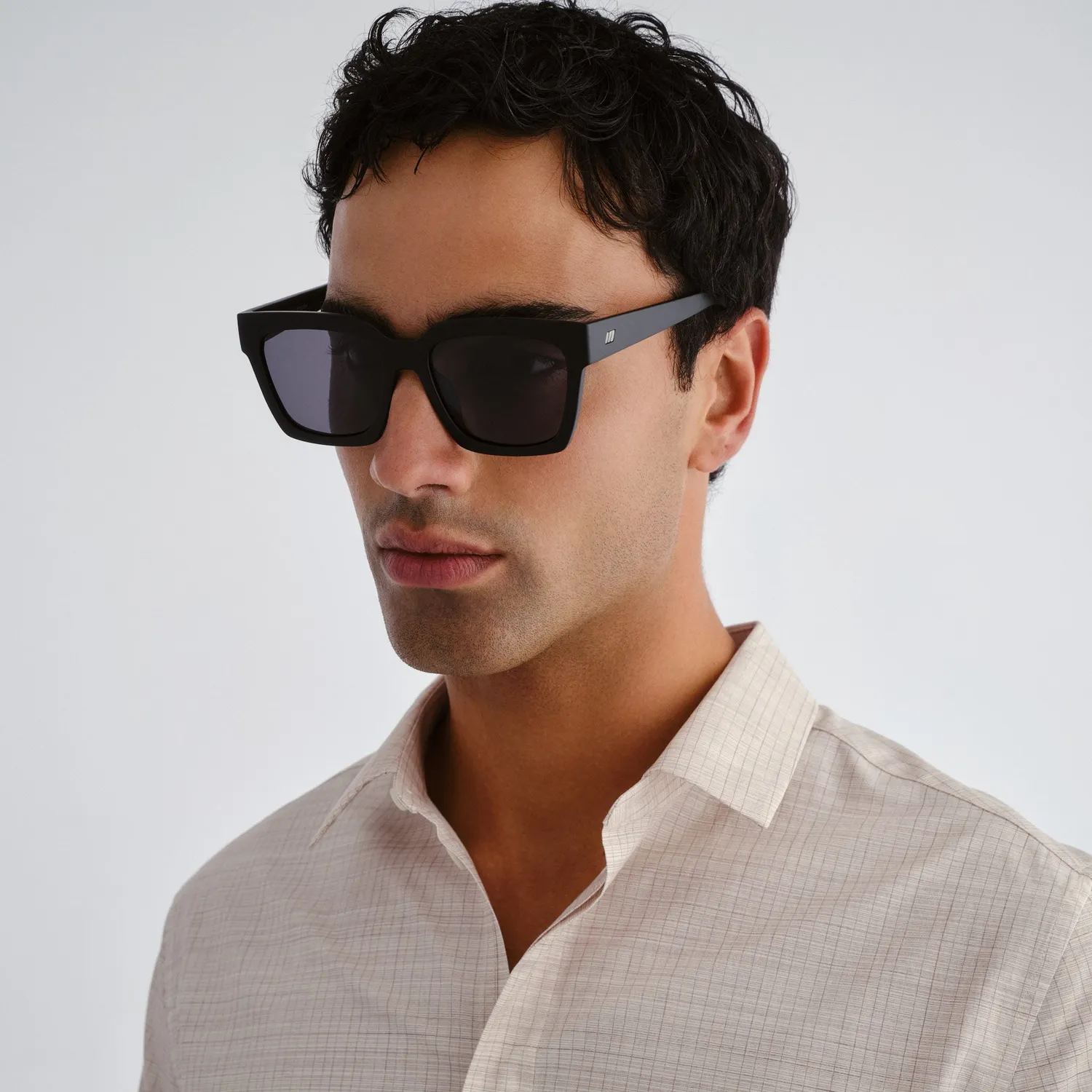 Le Specs Weekend Riot occhiale da sole nero opaco polar