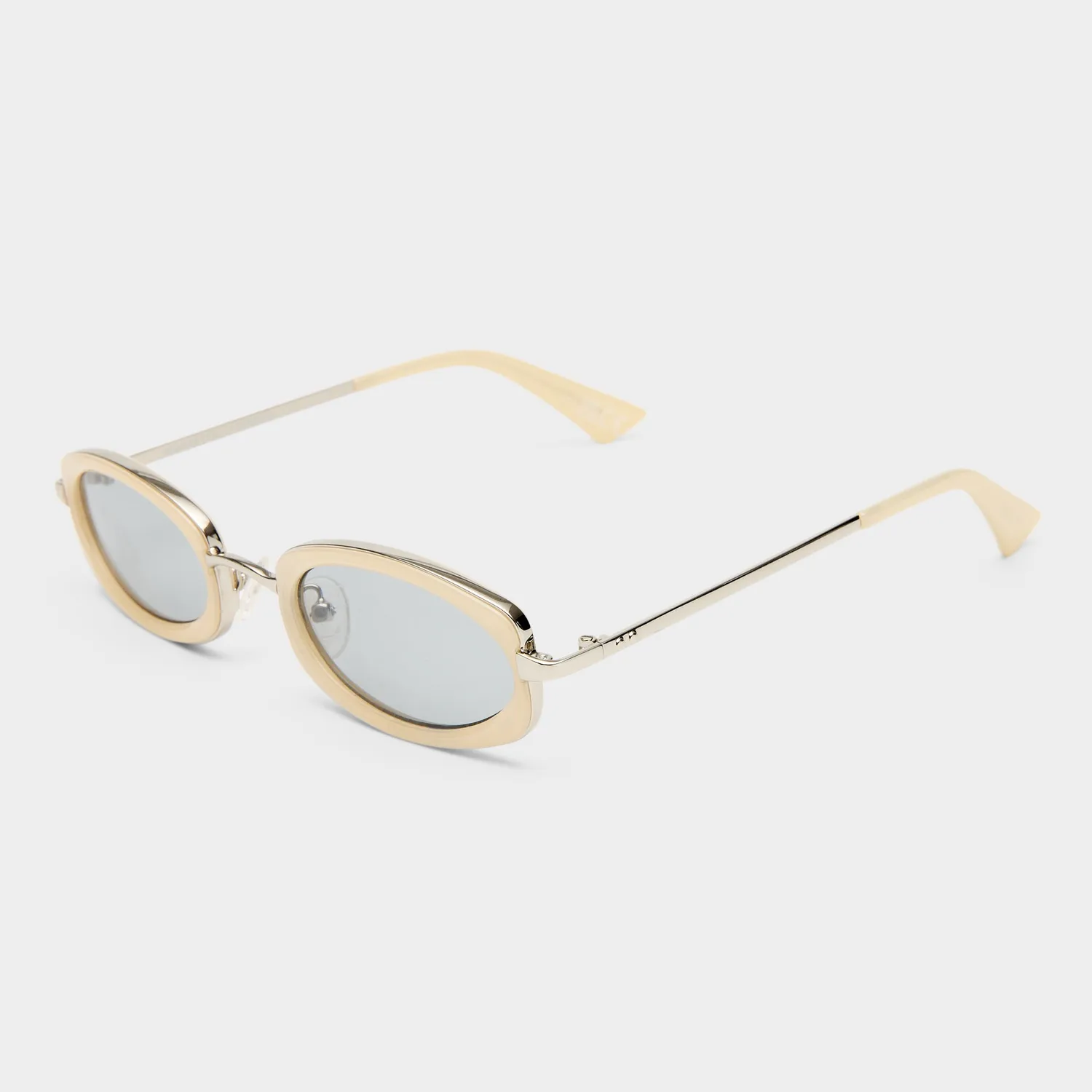 Le Specs Mecharo occhiale da sole silver butter