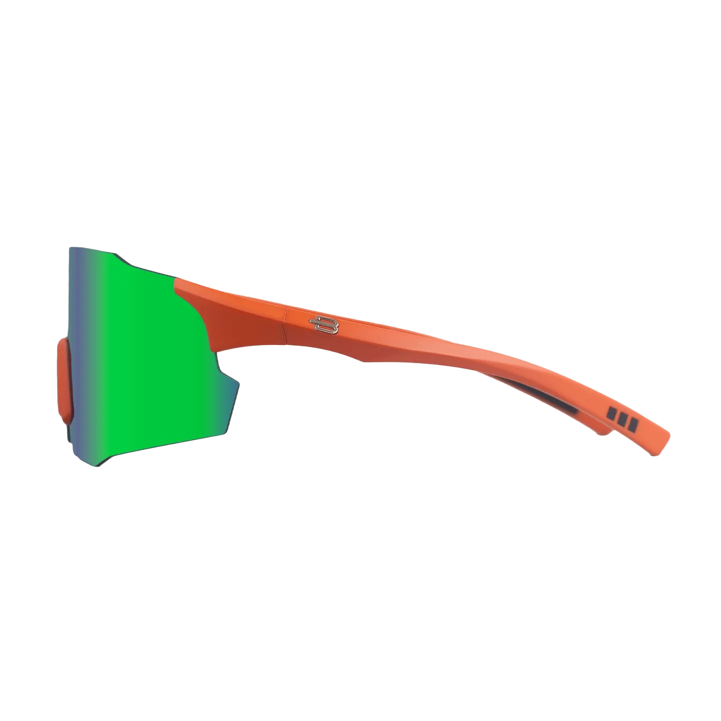 Bloovs Stelvio Matte Orange Green occhiale da sole