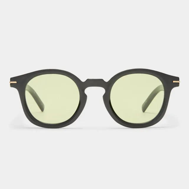 Le Specs Hoodwinked occhiali da sole black rotondi