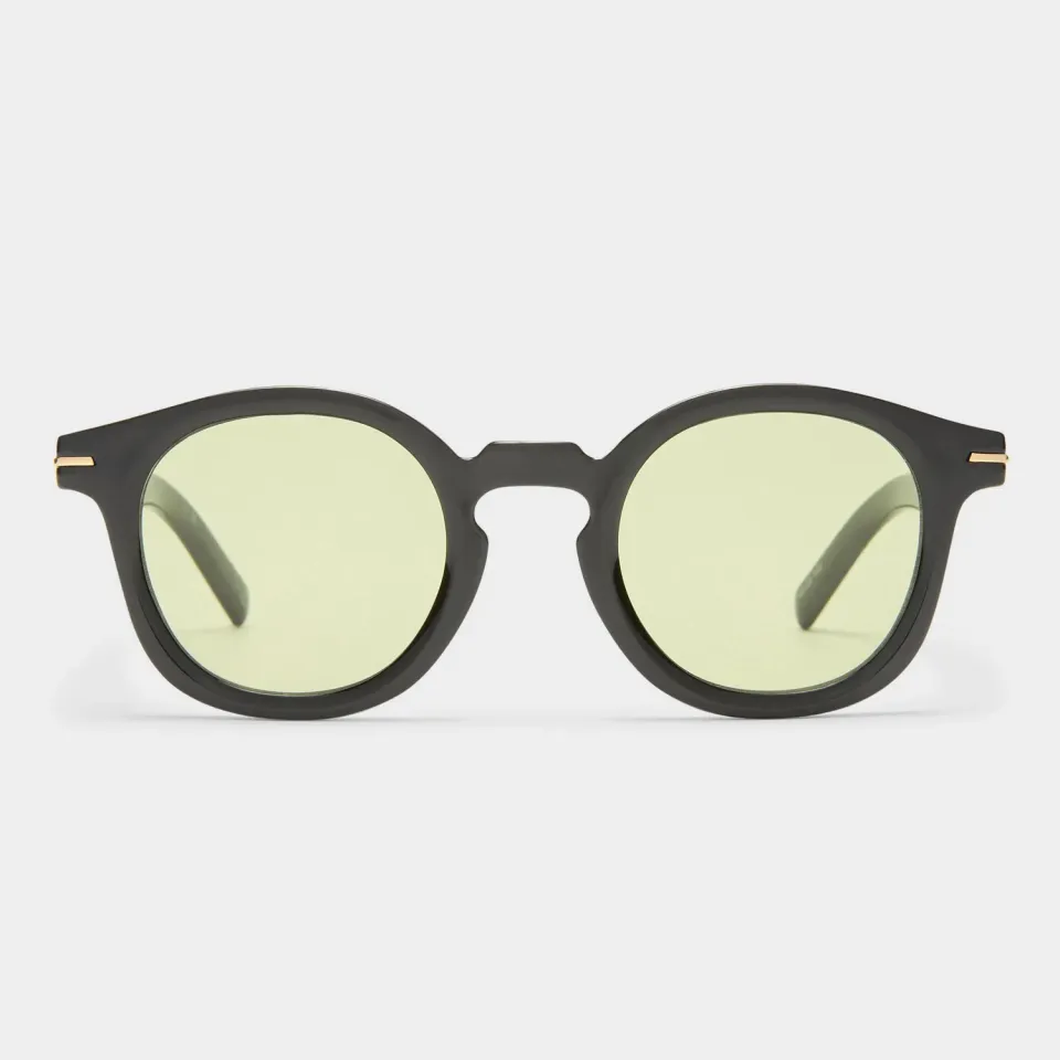 Le Specs Hoodwinked occhiali da sole black rotondi