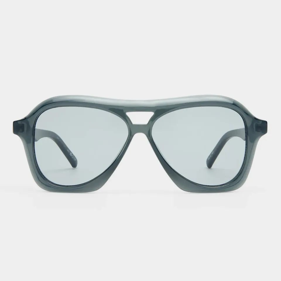 Le Specs Drizzle occhiale da sole grigio fumo unisex