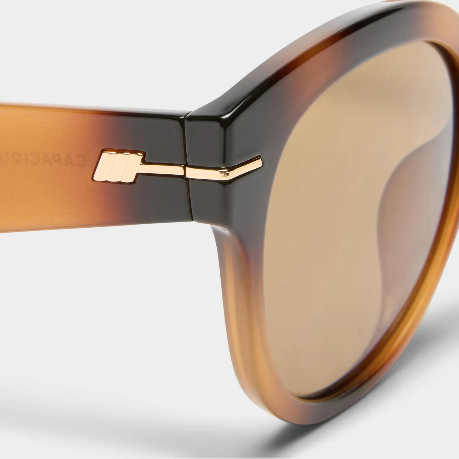 Le Specs Capacious occhiale da sole tartarugato lente marrone