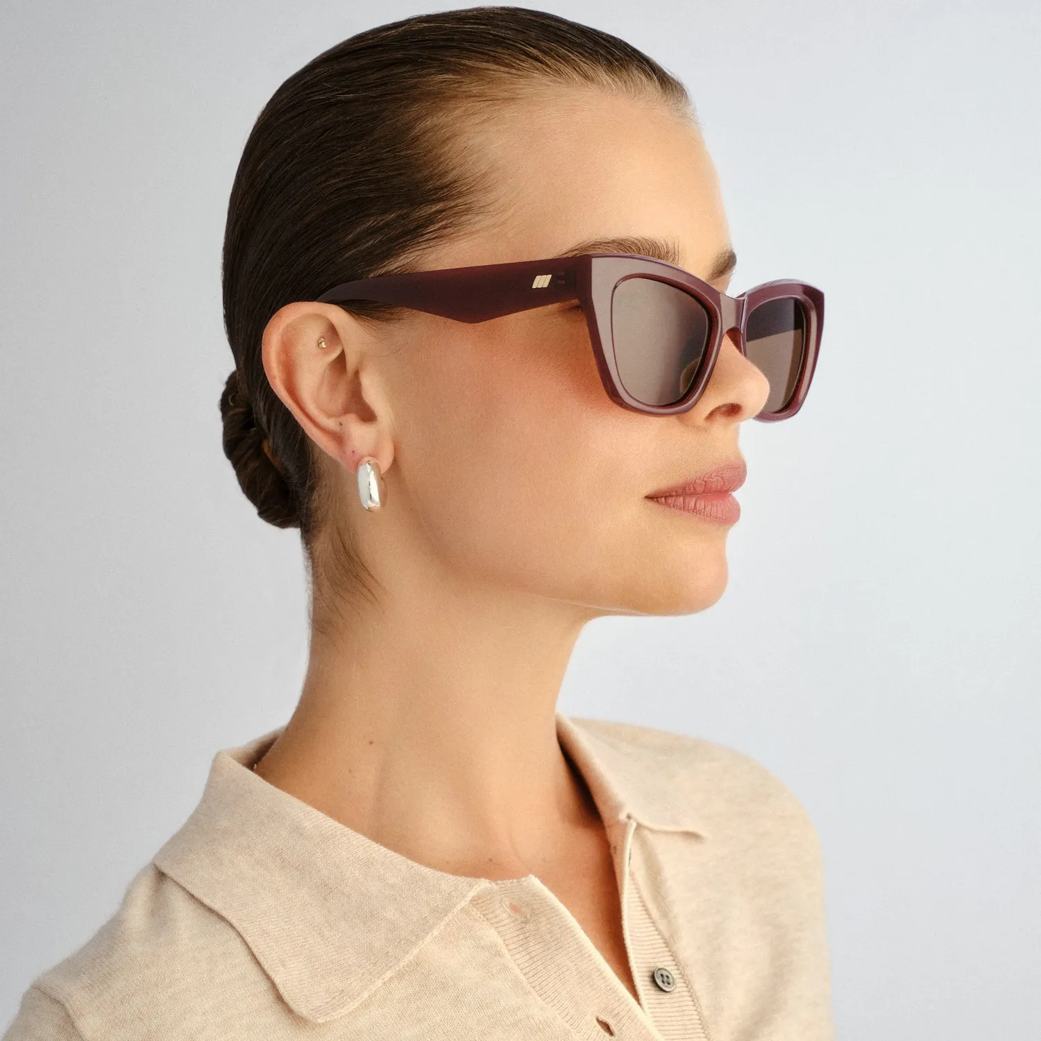 Le Specs Lumen occhiale da sole cranberry polarizzato