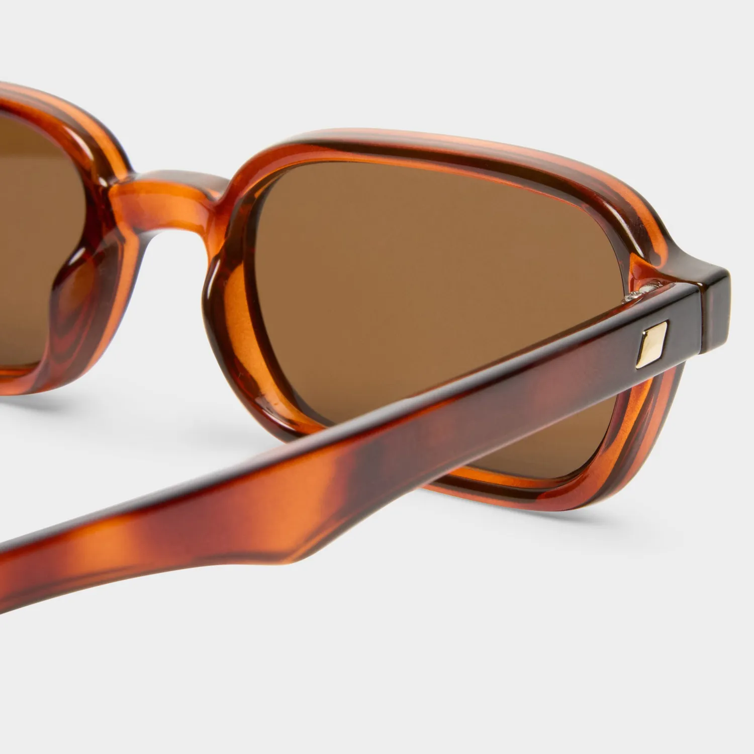 Le Specs Pilferer occhiali da sole toffee tort marroni
