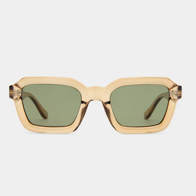 Le Specs Impossible occhiali da sole whiskey verde