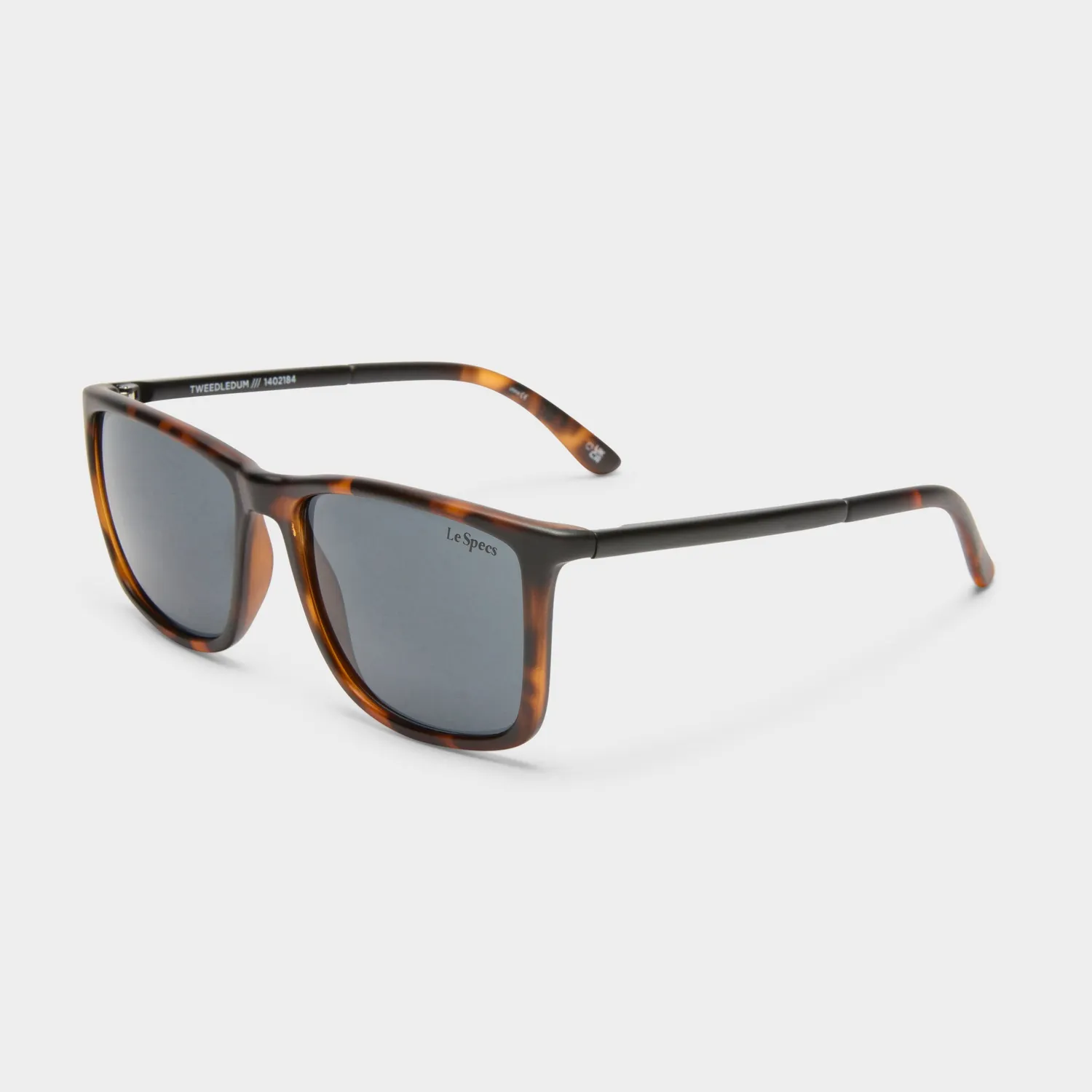 Le Specs Tweedledum occhiale da sole tartaruga opaco