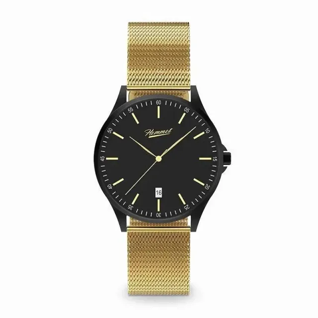 Hemmet H Watch Series 2 orologio nero cinturino intercambiabile