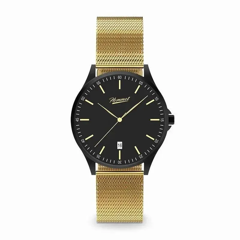 Hemmet H Watch Series 2 orologio nero cinturino intercambiabile