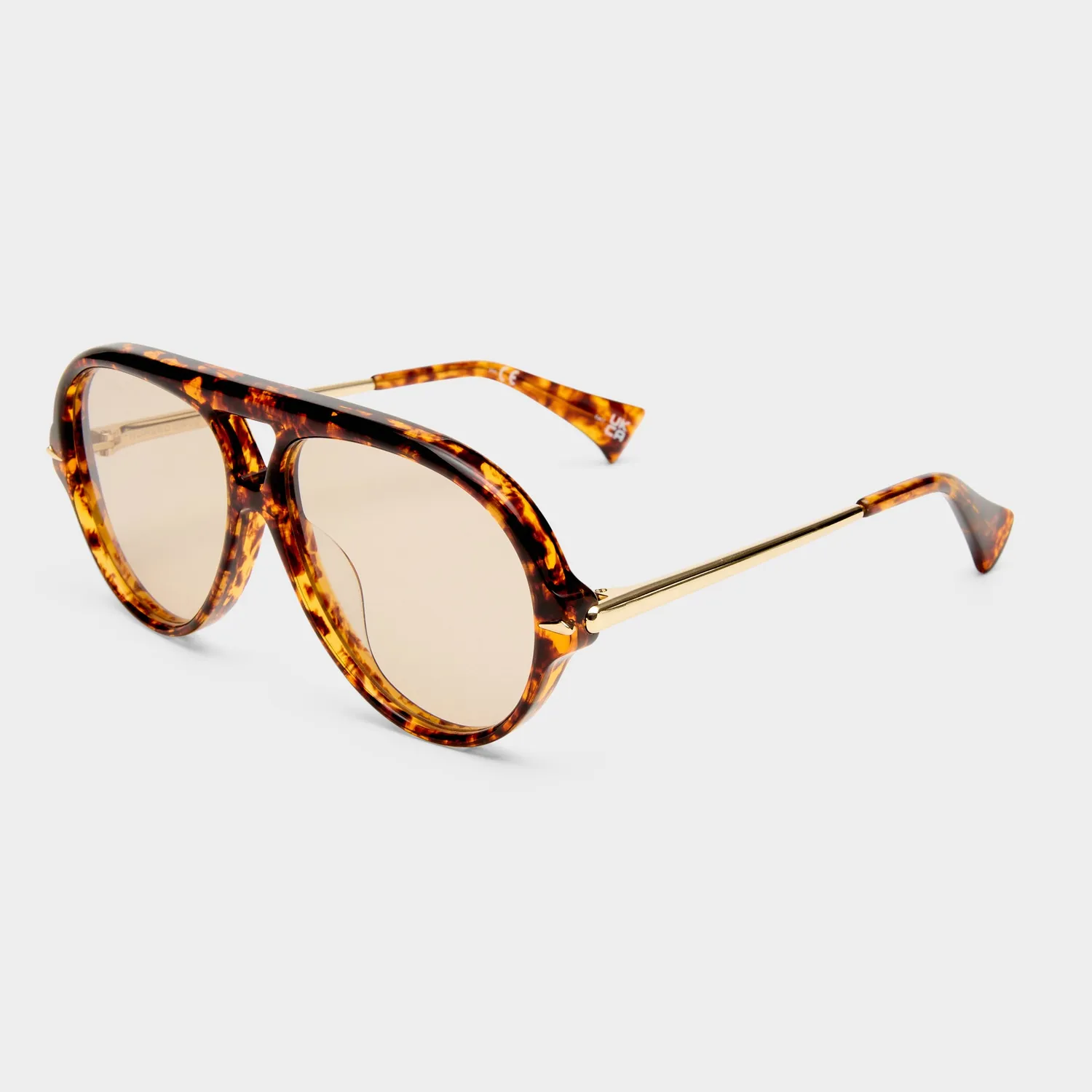 Le Specs Numero Once occhiale da sole mottled tort