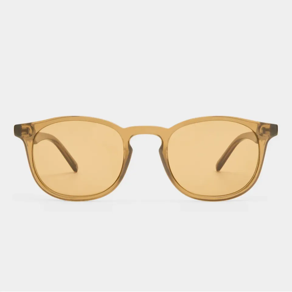 Le Specs Club Royale occhiale da sole umber rotondo