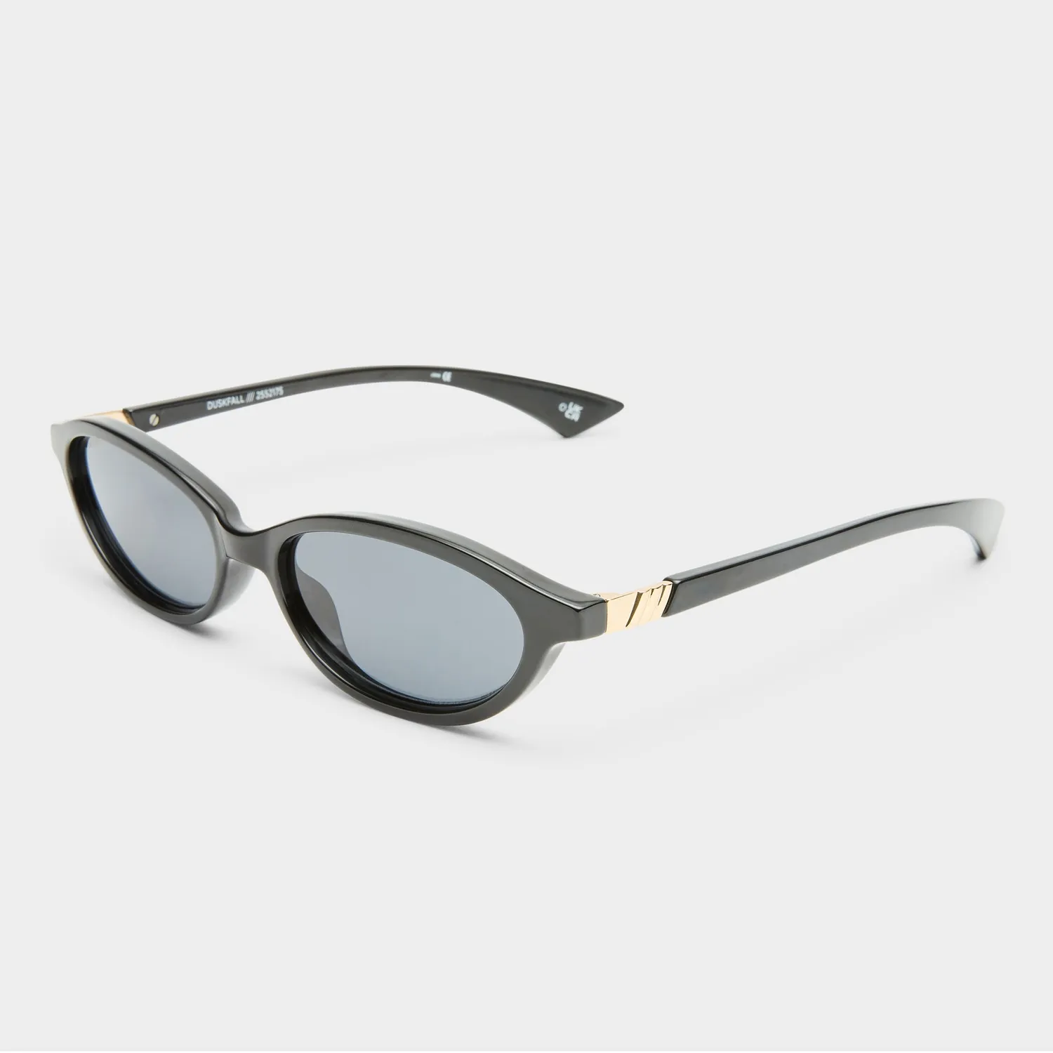 Le Specs Duskfall occhiali da sole black ovali