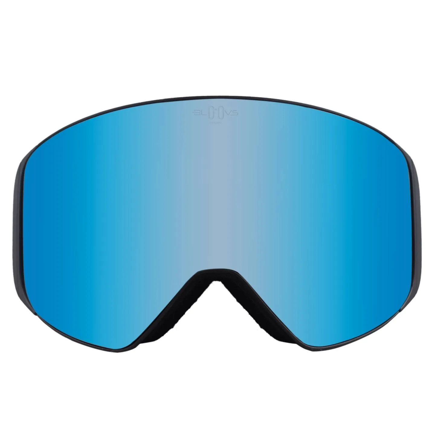 Bloovs Aspen maschera da sci blu scuro nero antiappannante