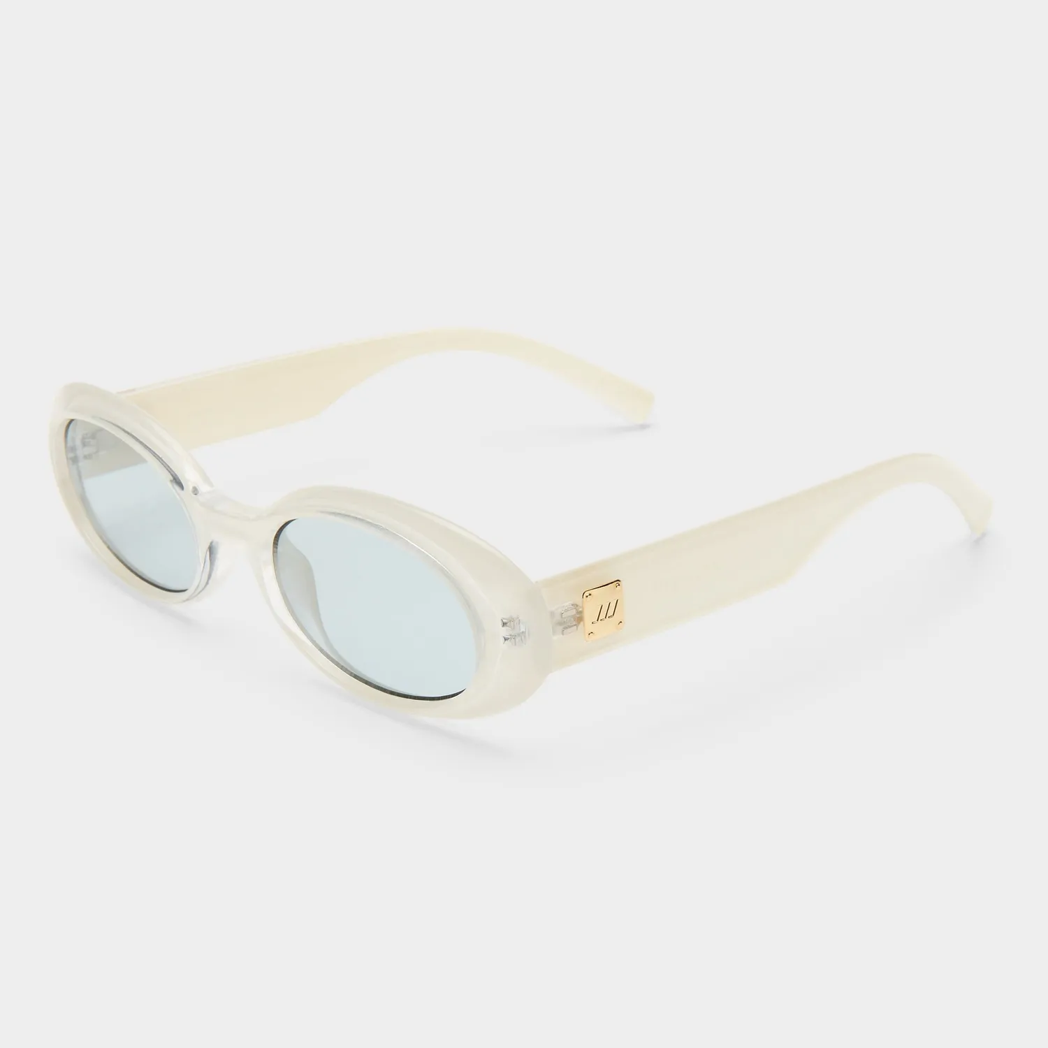 Le Specs Work It occhiale da sole beige ovale