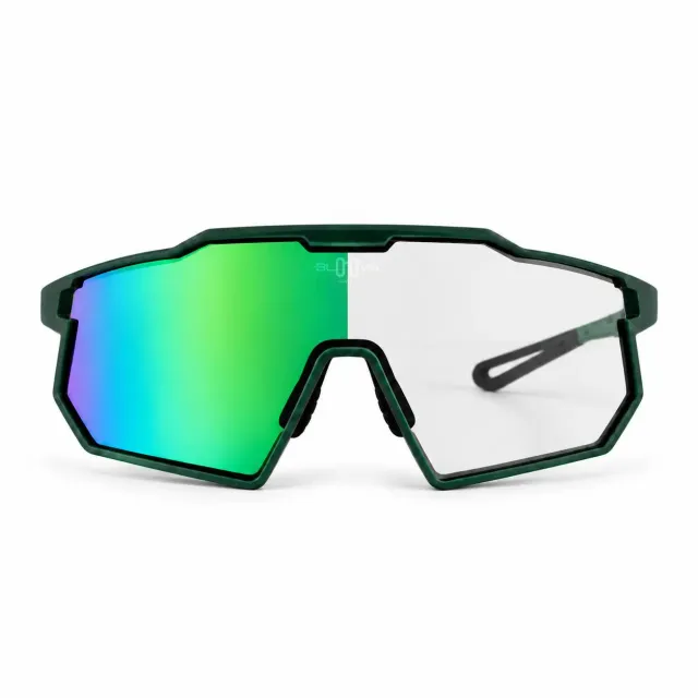 Bloovs Verbier Dark Green Carbon occhiali sportivi fotocromatici