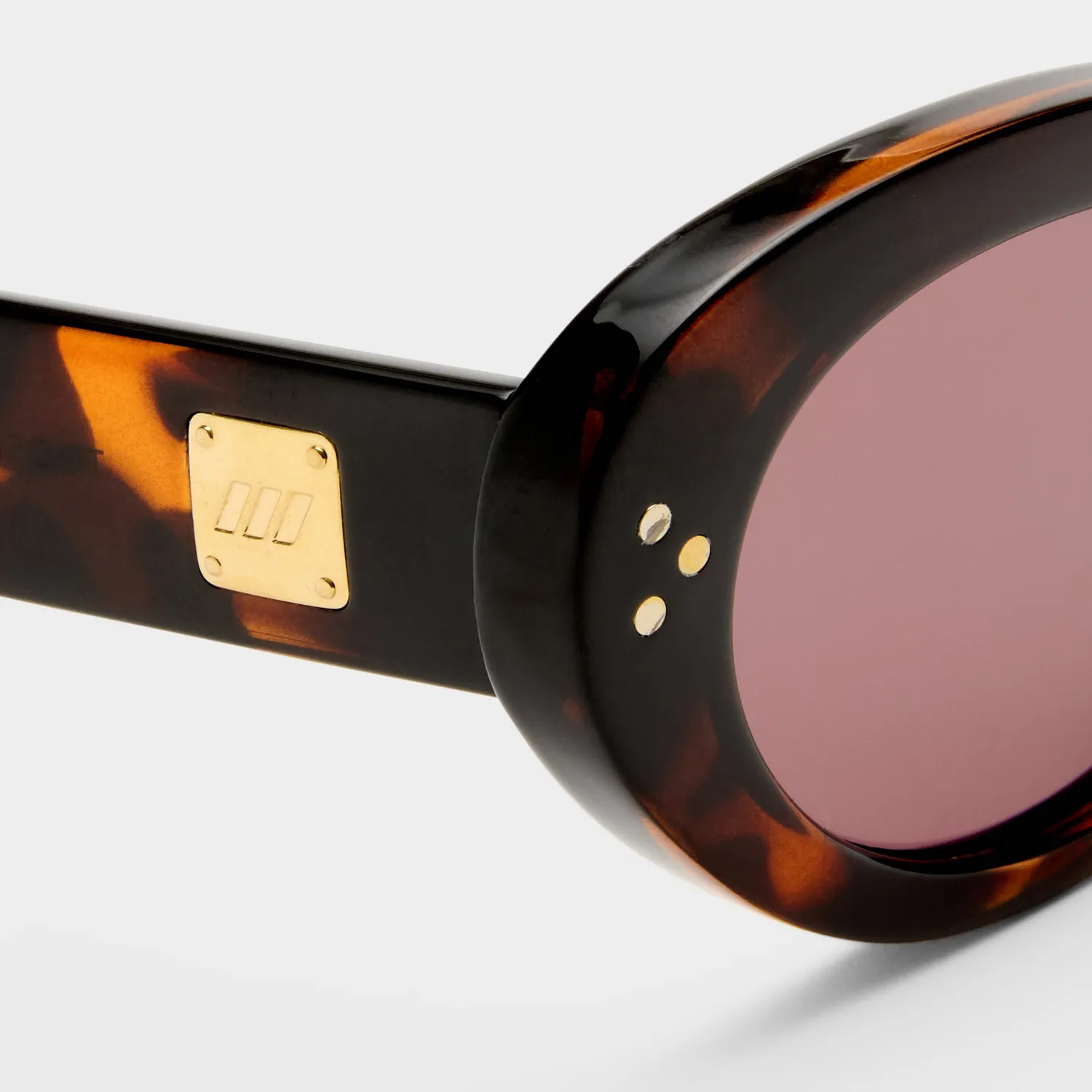 Le Specs Tootsie occhiali da sole tartarugati cat-eye