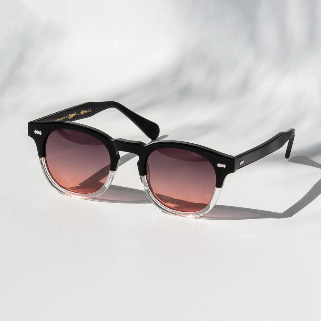 Hemmet HxA Classic Johnny occhiale da sole nero acetato