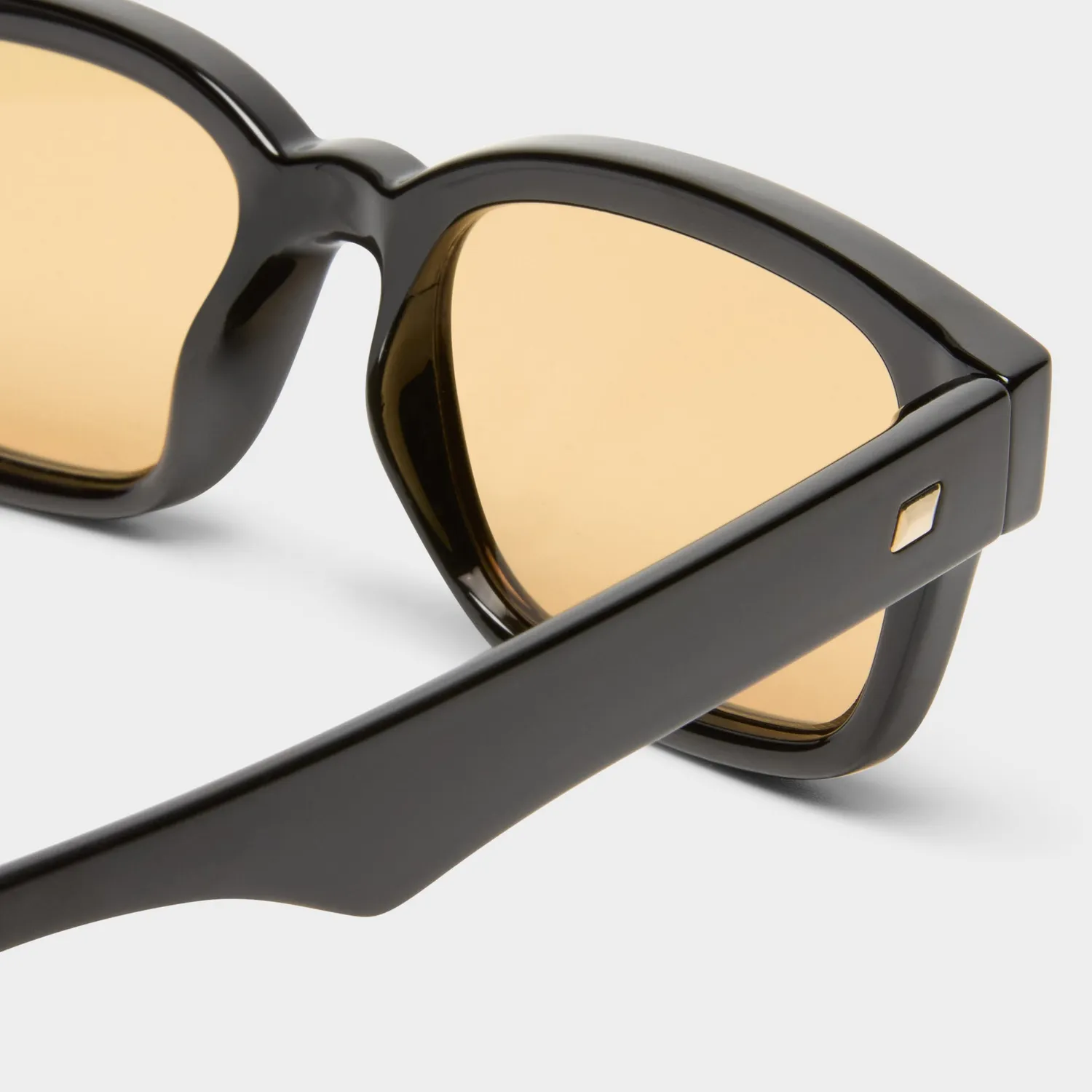 Le Specs Recarmito occhiale da sole nero senape