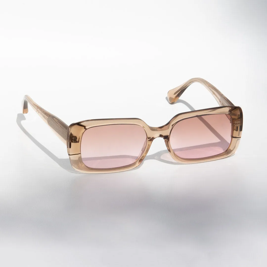 Hemmet Star Diva occhiale da sole champagne donna retrò