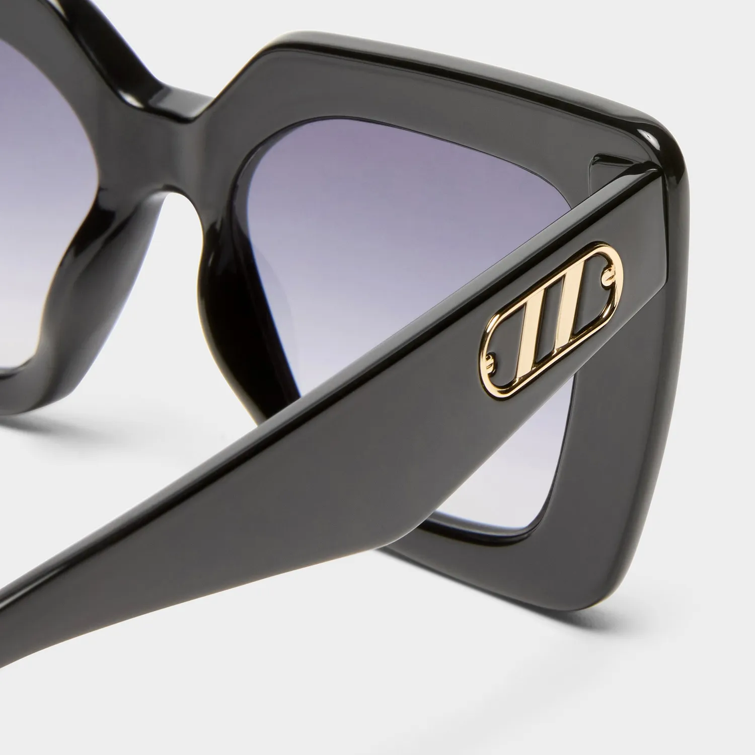 Le Specs Unimaginable occhiali da sole neri quadrati