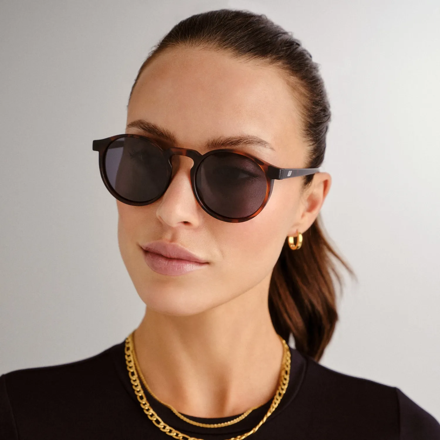 Le Specs Teen Spirit Deux occhiali tartaruga polarizzato