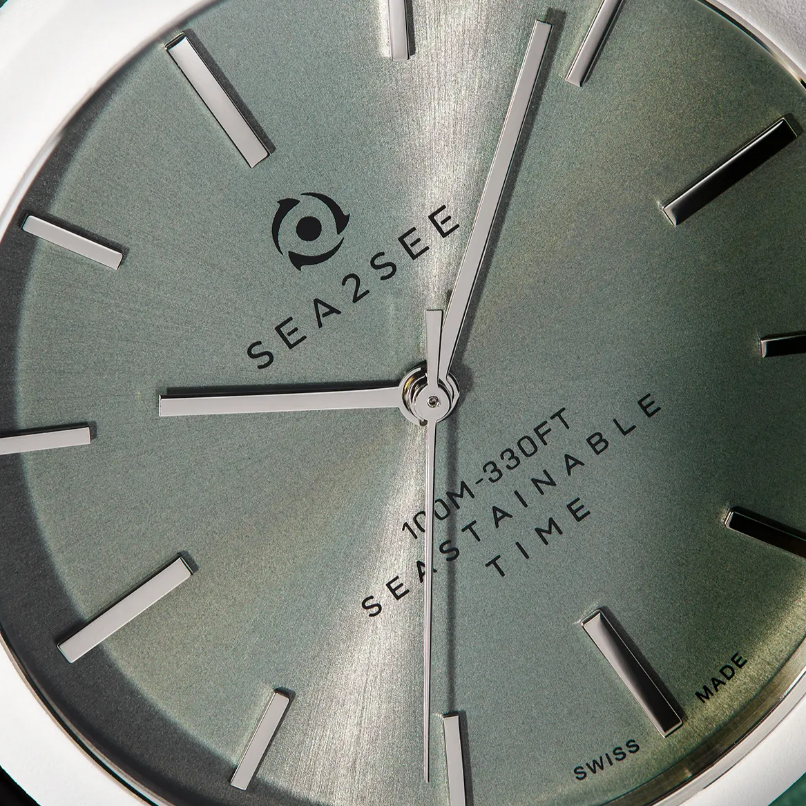 Sea2See Fiji 06 orologio 37 mm quadrante verde
