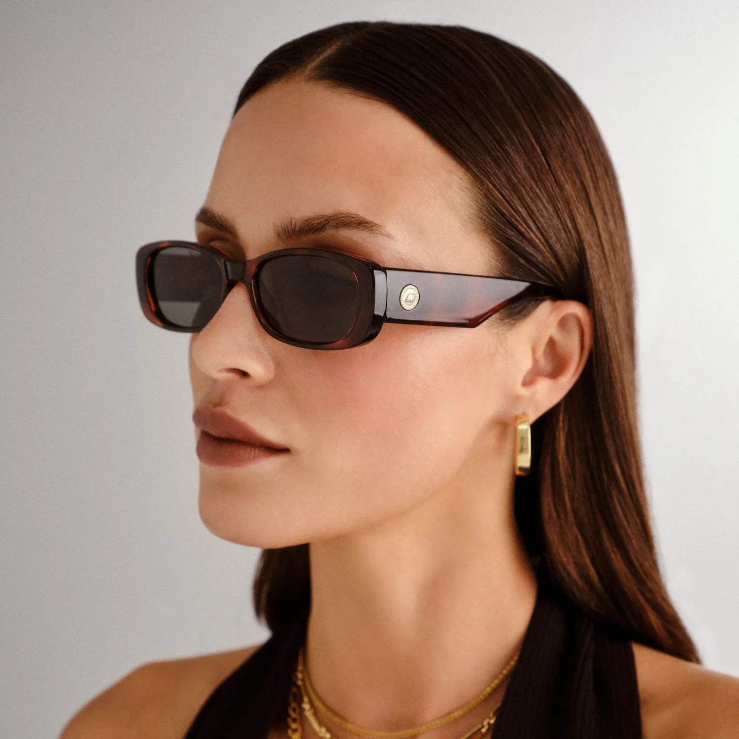 Le Specs Unreal occhiali da sole toffee tort khaki