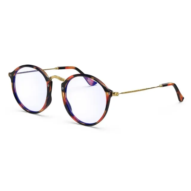 Hemmet Vintage Heritage B+ occhiali luce blu oro 18g