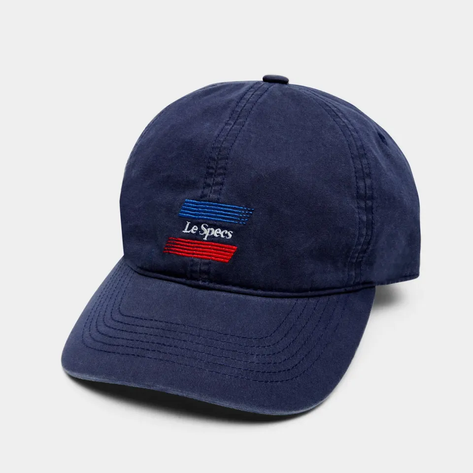 Le Specs Logo Cap berretto navy cotone unisex