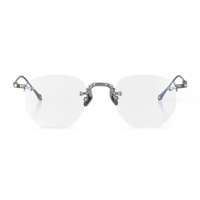Hemmet Hinfinite Silver Grey occhiale sole titanio puro
