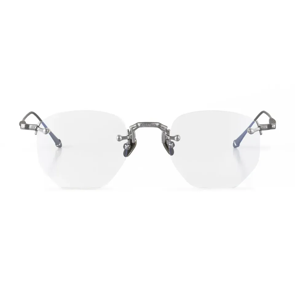 Hemmet Hinfinite Silver Grey occhiale sole titanio puro
