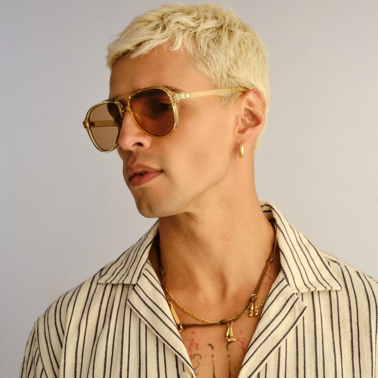 Le Specs Tragic Magic occhiale da sole sage aviator