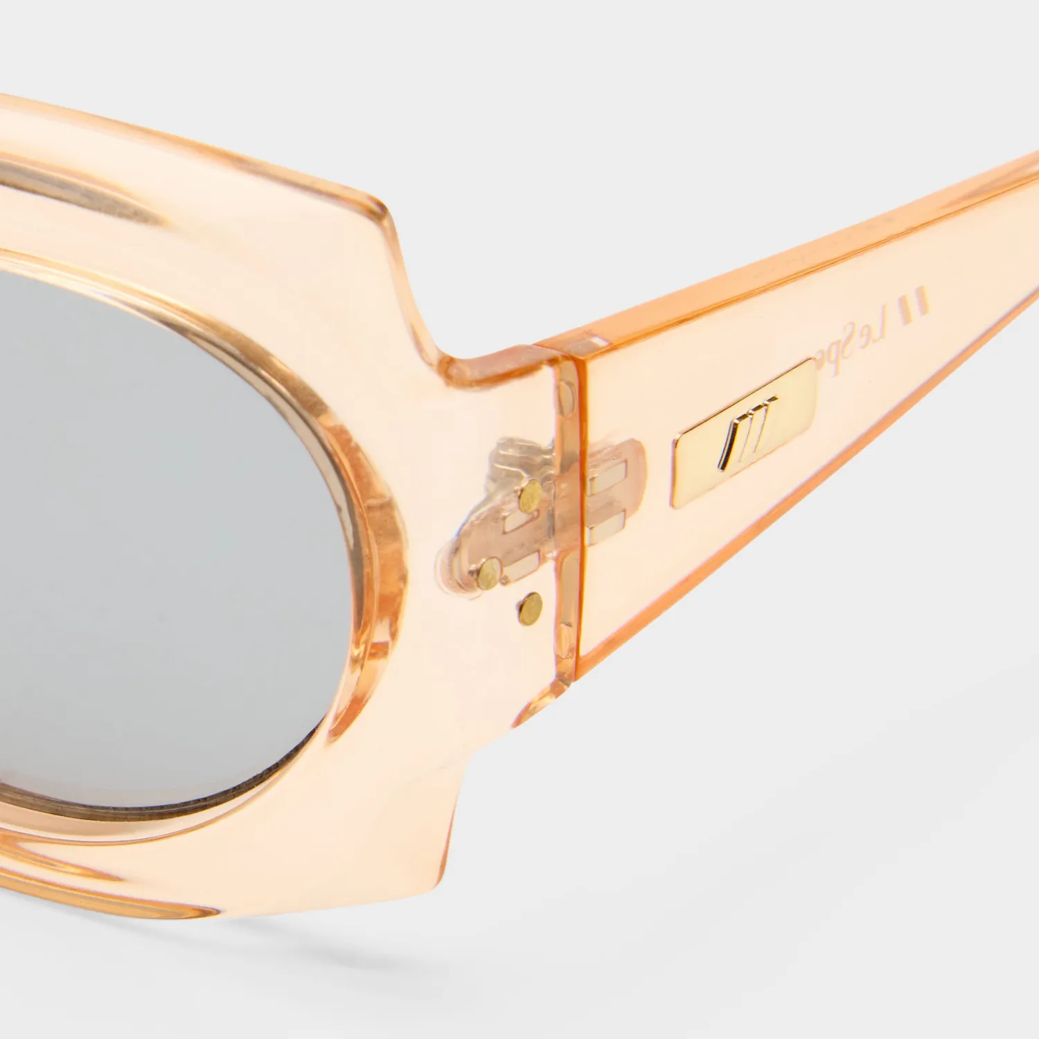 Le Specs Loveliness occhiali da sole nude oversize rotondi