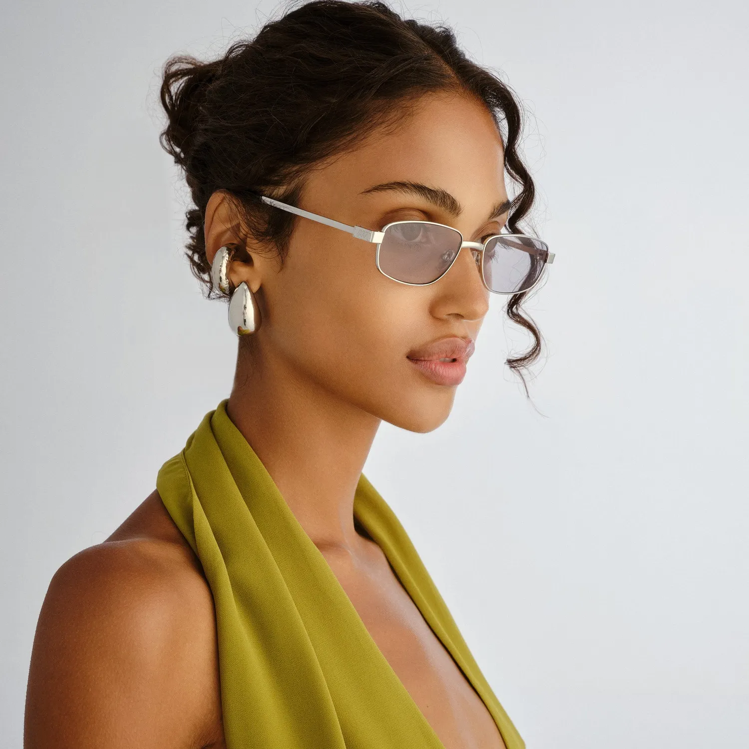 Le Specs Torrid occhiale da sole argento