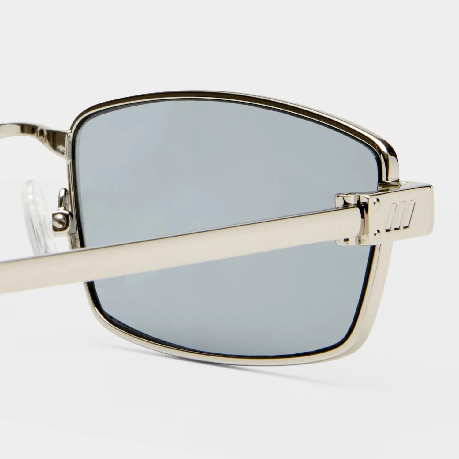 Le Specs Bizarro occhiali da sole silver rettangolari
