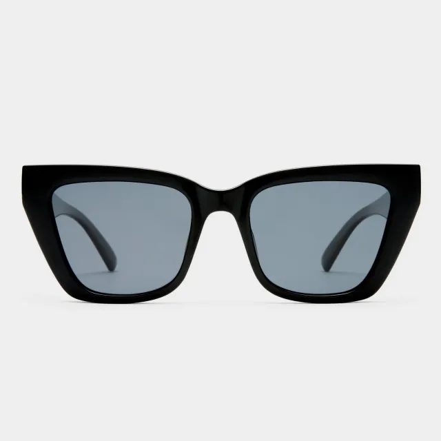 Le Specs Le Coeur occhiale da sole nero polarizzato