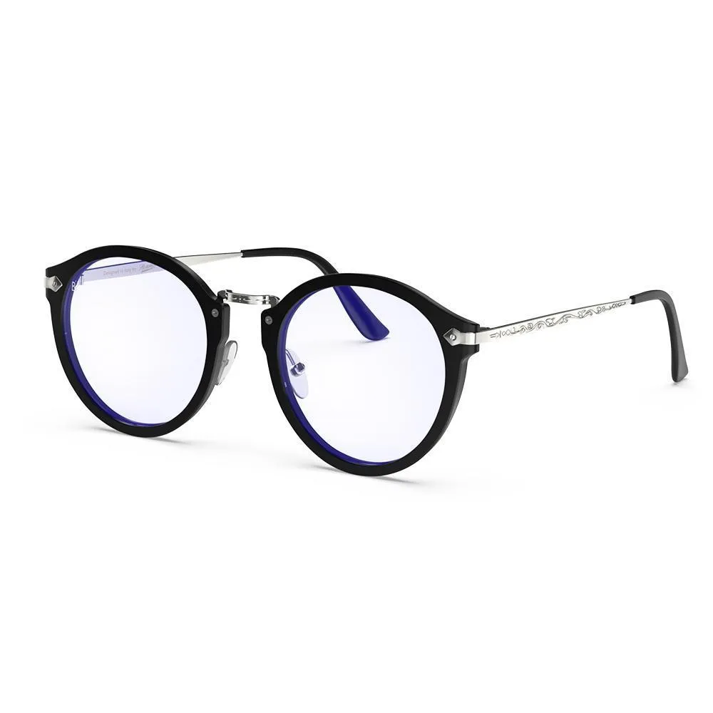 Hemmet Vintage Raider B+ montatura da vista nera luce blu