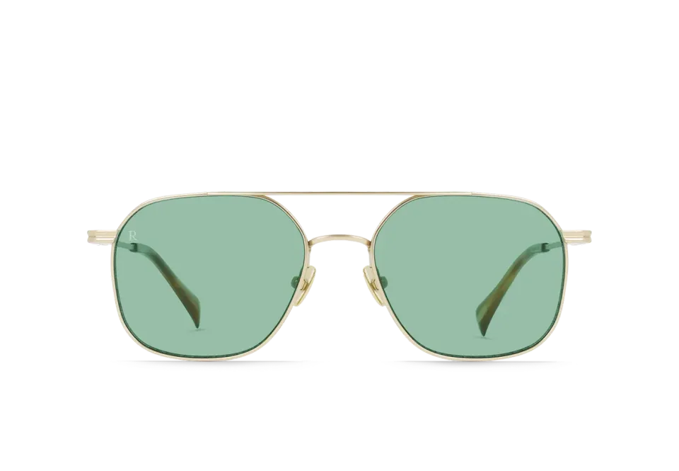 Raen Spyre occhiale da sole metallo oro 54