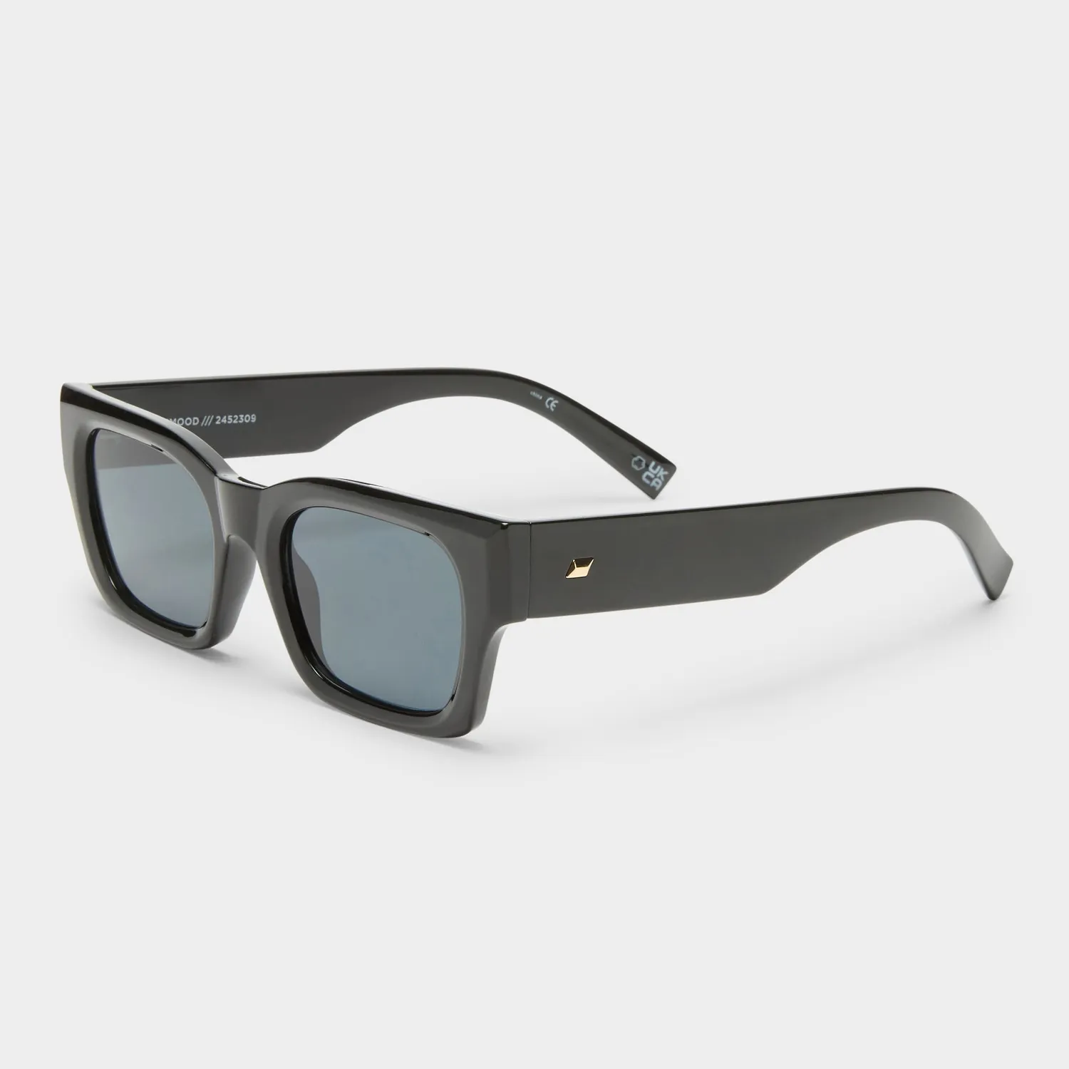 Le Specs Shmood occhiali da sole nero smoke mono