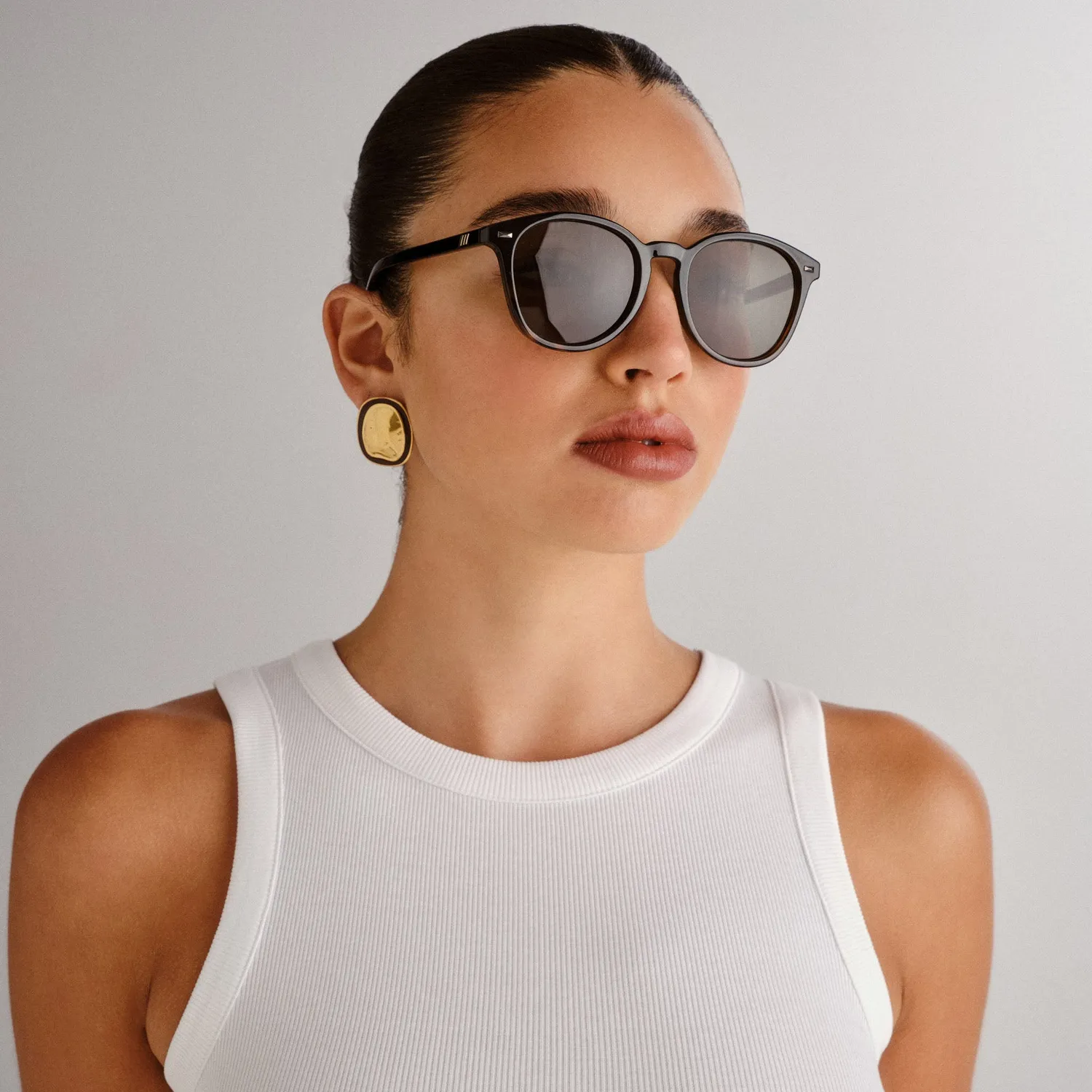 Le Specs Bandwagon occhiale da sole black tort kaki
