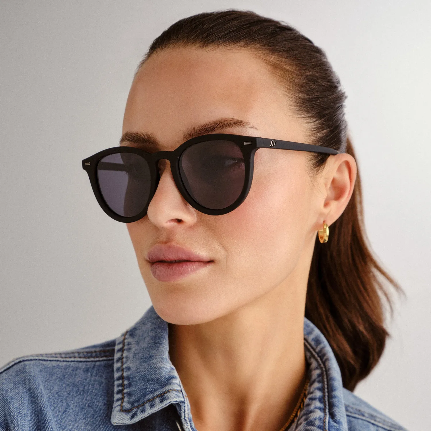 Le Specs Fire Starter occhiale da sole nero polarizzato
