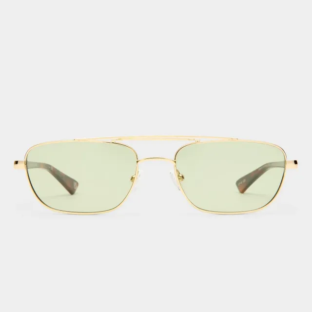 Le Specs Le Mimi occhiale da sole gold moss aviatore