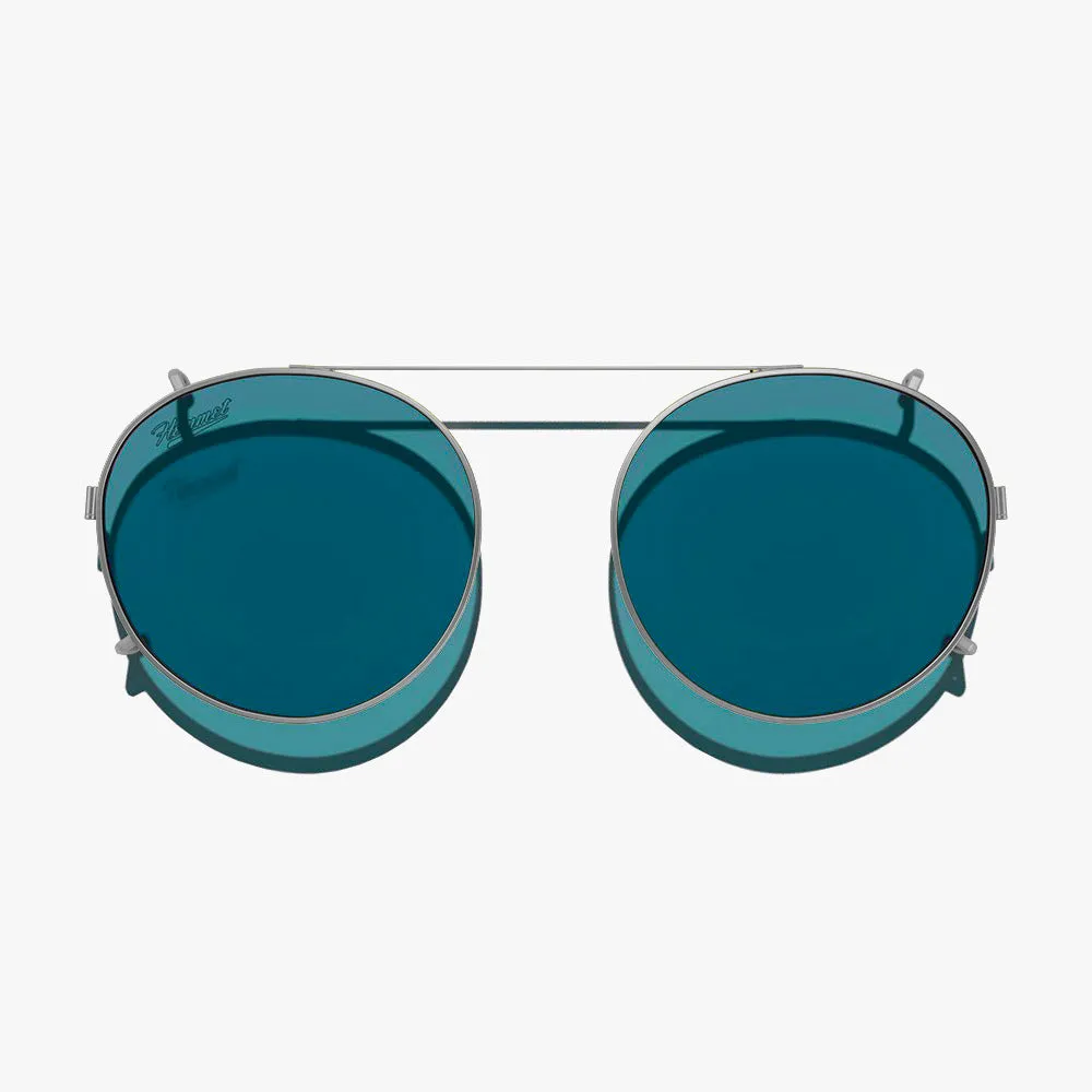 Hemmet S2 Tints Aquamarine clip-on polarizzato oro