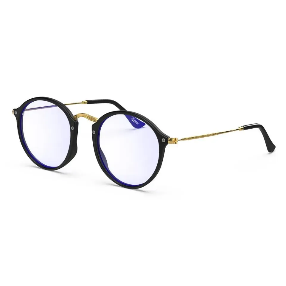 Hemmet Vintage Heritage B+ montatura da vista oro luce blu