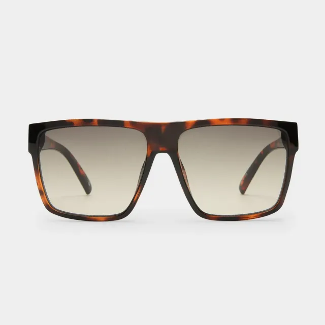 Le Specs Dark Magic occhiali da sole tartarugati D-frame