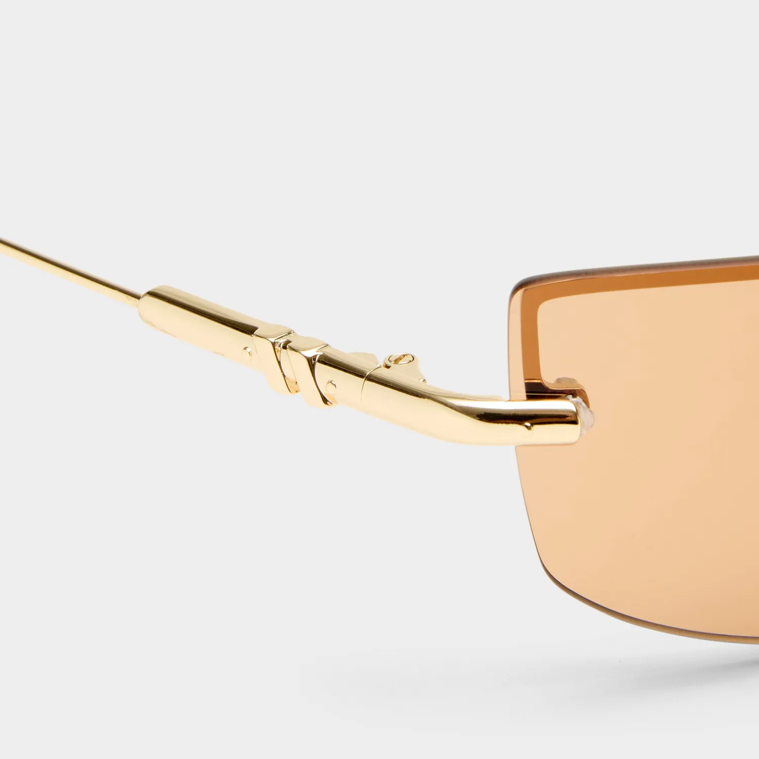 Le Specs Velvetine occhiali da sole oro marrone