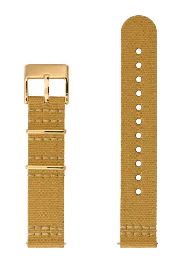 Sea2See Gold Strap cinturino orologio oro 18 mm