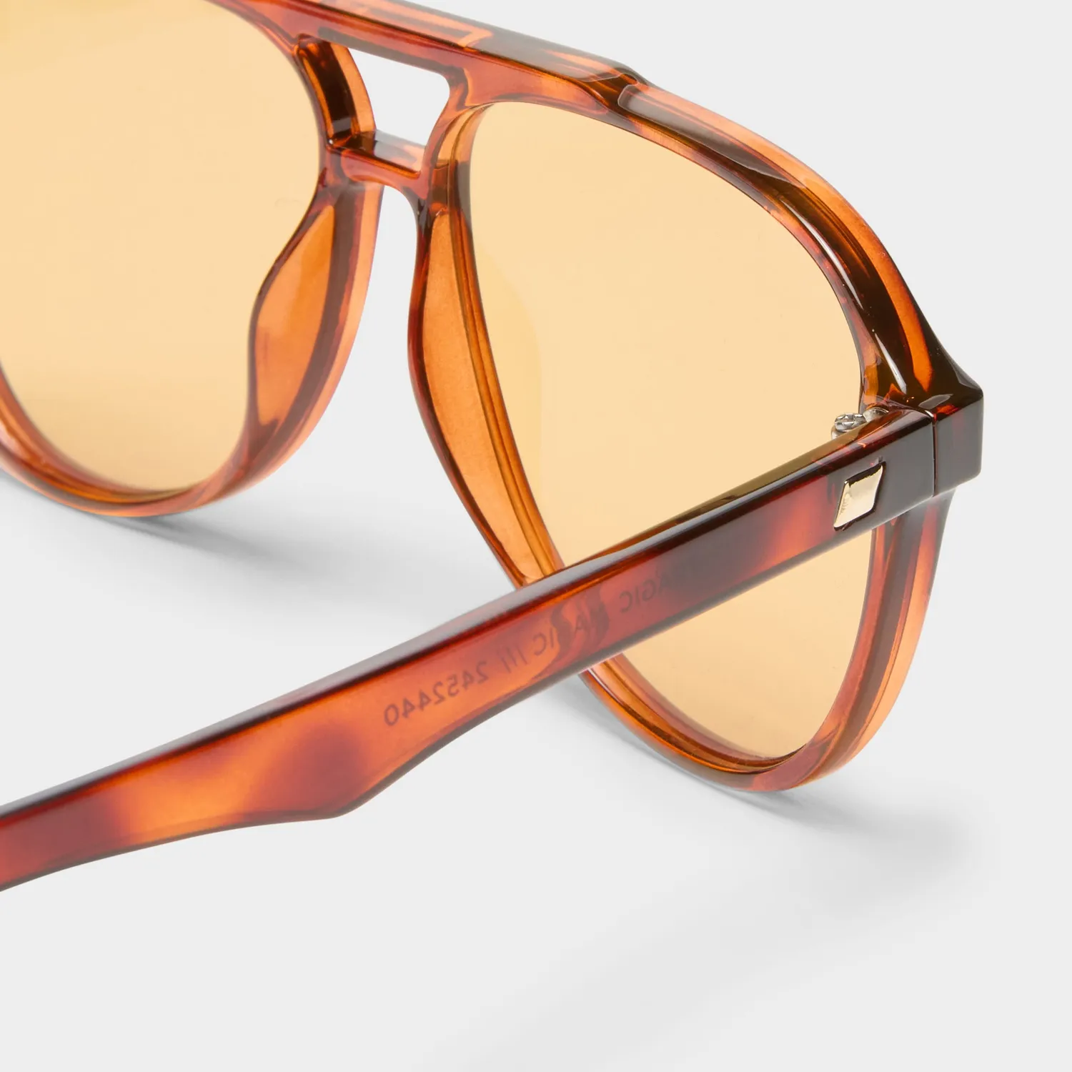 Le Specs Tragic Magic occhiale da sole tartarugato aviatore