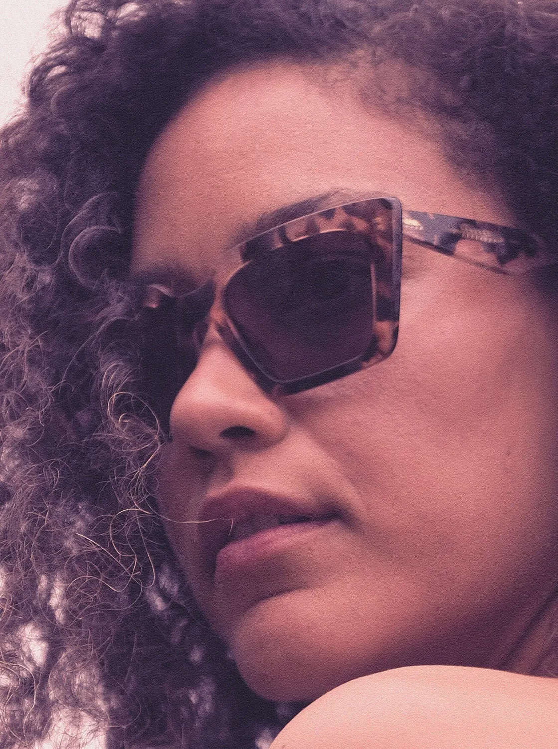 Raen Keera occhiale da sole Ivory Coral 54 acetato