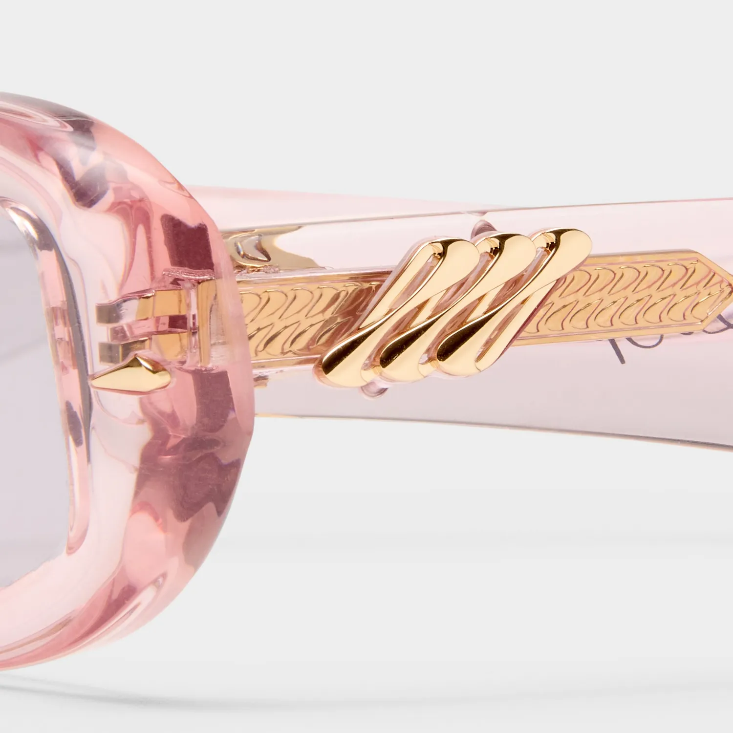 Le Specs Numero Siete occhiali da sole pink salt smoke